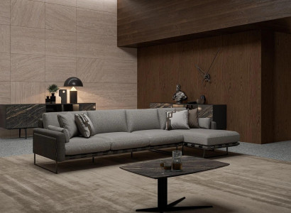 Sofa Corner sofa Living room Corner sofa Couch Upholstery Textile Suite Corner Upholstered furniture